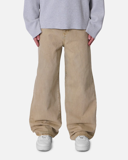 MNML V733 All Washed Up Denim Jeans Tan