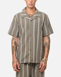 XXIII Condesa Linen Button Up Shirt Olive
