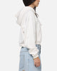 Tommy Jeans Women's TJW Boxy Crop Varsity Hoodie White