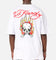 Ed Hardy Flaming Skull T-Shirt White