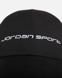 Jordan Club Unstructured Hat Strapback Black/White