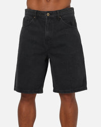 Carre Solace Baggy Jorts Washed Black