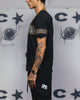 Carre Bars T-Shirt Black/Khaki