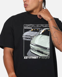 Key Street S13 T-Shirt Black