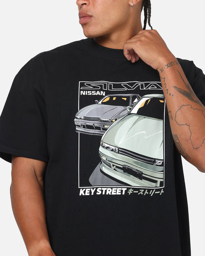 Key Street S13 T-Shirt Black