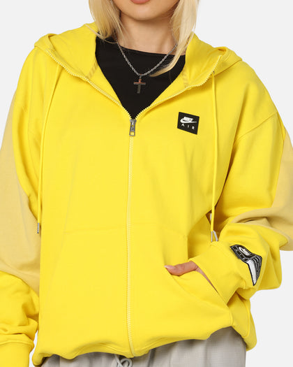 Nike Air Full-Zip Fleece Hoodie Saturn Gold/Black