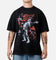 73Studio X WWE Wrestlemania 42 Cody Rhodes T-Shirt Black Acidwash