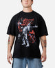73Studio X WWE Wrestlemania 42 Cody Rhodes T-Shirt Black Acidwash