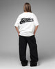 Loiter Jet Stream Chenille T-Shirt Off White