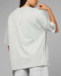 Loiter Hybrid Premium T-Shirt Grey Marle