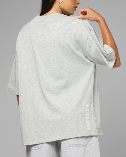 Loiter Hybrid Premium T-Shirt Grey Marle