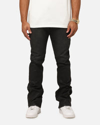 MNML Bootcut Waxed Jeans Black