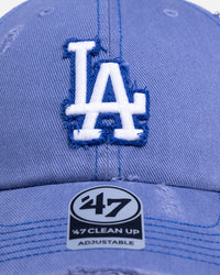 47 Brand Los Angeles Dodgers 'Well Worn' 47 Clean Up Strapback Blue