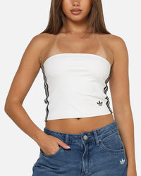 Adidas Women's 3-Stripes Tube Top White/Black