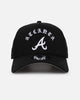 New Era Atlanta Braves 'Gothic Arch' 9FORTY A-Frame Snapback Black/White
