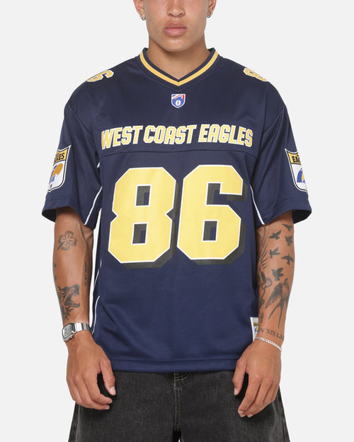 Mitchell & Ness West Coast Eagles AFL 86 Jersey Navy