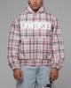Loiter Racer Work Jacket Pink Plaid