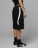 Loiter Hybrid Tek Cargo Shorts Black