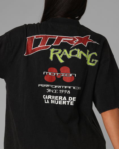 Loiter Racing Premium T-Shirt Charcoal