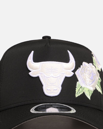 New Era Chicago Bulls 'Glow Rose' 9FORTY A-Frame Snapback Black