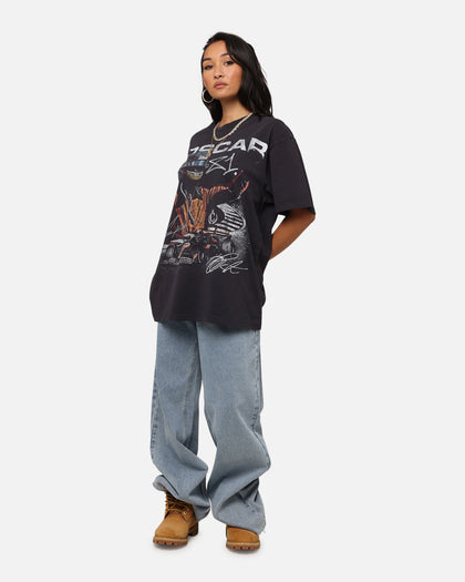 Mitchell & Ness X Mclaren Oscar Piastri Victory T-Shirt Faded Black