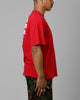 Loiter Made Me Puff Print T-Shirt Red