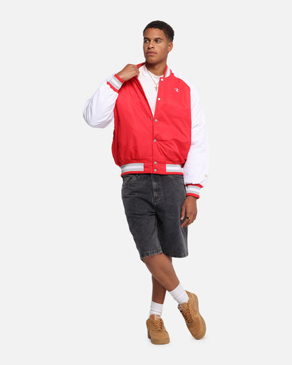 Champion Rebel USA Letterman Jacket Red Spark Csi