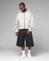 Loiter Hybrid Premium Hoodie Grey