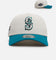 New Era Seattle Mariners 'Team Color Visor' 9FORTY A-Frame Snapback Chrome/Official Team Color