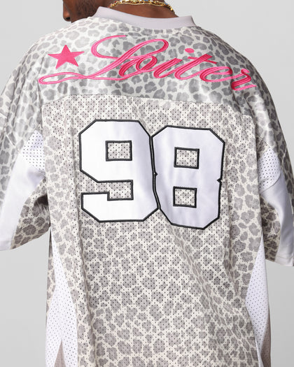 Loiter End Zone Jersey Snow Leopard