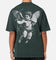 Saint Morta Redemption Mock Neck T-Shirt Green