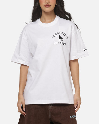 New Era Los Angeles Dodgers MLB Old School T-Shirt White