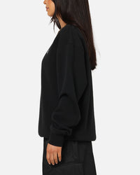 Jordan Brooklyn Fleece Crewneck Black/White