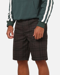 Carre Avenue Jorts Black Plaid