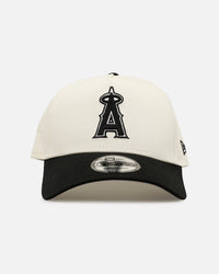 New Era Los Angeles Angels 'Easy Chrome Black' 9FORTY A-Frame Snapback Chrome/Black