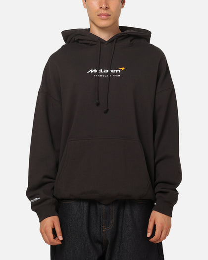 Mitchell & Ness X Mclaren 38 Hoodie Washed Black