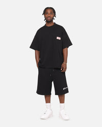 Carre Pocket T-Shirt Black