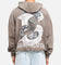Saint Morta Venom Boxy Hoodie Sunfade Brown