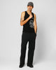 Ed Hardy Dragon Ribbed Muscle Singlet Black