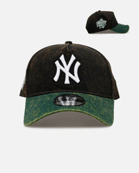 New Era New York Yankees 'Washed Green 2.0' 9FORTY A-Frame Snapback Black/Green