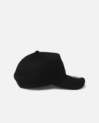 New Era Portland Trail Blazers 'NBA Black On Black' 9FORTY A-Frame Snapback Black