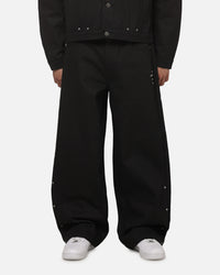 Saint Morta Amplus Crucible Jeans Black Wax Indigo
