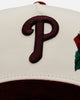 New Era Philadelphia Phillies 'Velvet Roses' 9FORTY A-Frame Snapback Chrome