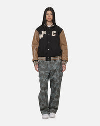 Carre x Disney M&F Varsity Jacket Washed Black