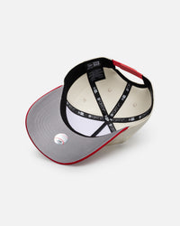 New Era Atlanta Braves 'Royal Flush' 9FORTY A-Frame Snapback White/Red