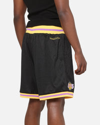Mitchell & Ness Los Angeles Lakers Gothic Shorts Black