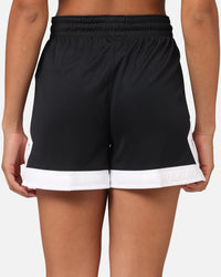 Jordan Women's 4" Diamond Shorts Black/White/White