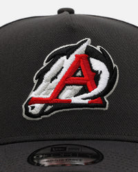 New Era Arkansas Travelers 'Anthracite' 9FORTY A-Frame Snapback Anthracite