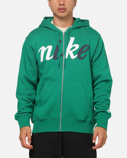 Nike Sportswear Club Fleece Full-Zip Hoodie Malachite Green