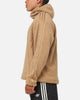 Adidas Fleece Teamgeist 1/4 Zip Hoodie Cardboard